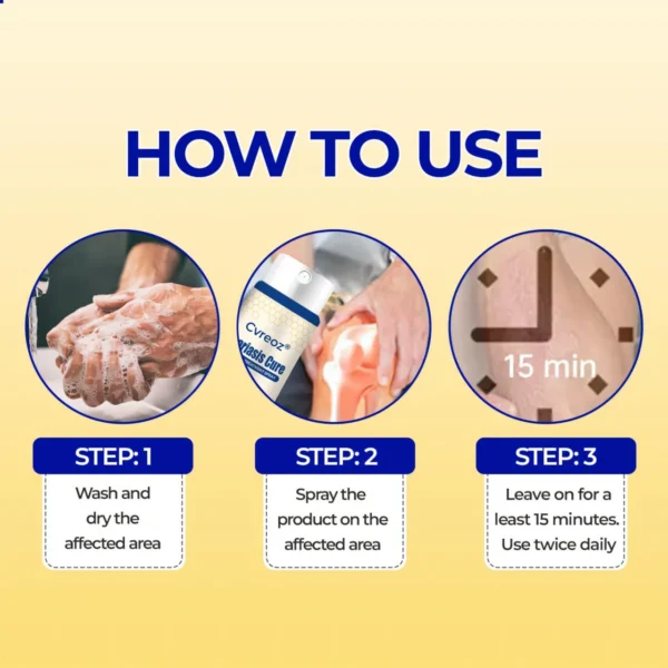 Cvreoz® Psoriasis Cure Bee Venom Treatment Spray