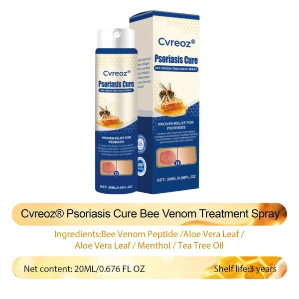 Cvreoz® Psoriasis Cure Bee Venom Treatment Spray