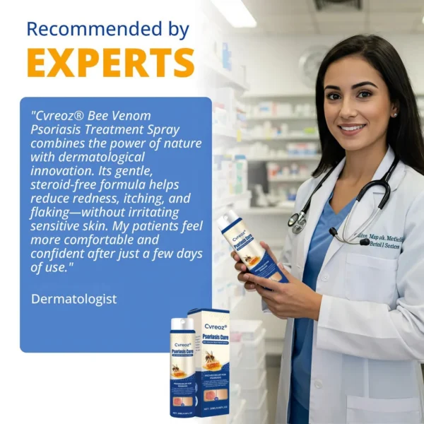 Cvreoz® Psoriasis Cure Bee Venom Treatment Spray