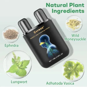 ✅Official Store| 𝐂𝐯𝐫𝐞𝐨𝐳® 𝐇𝐞𝐫𝐛𝐚𝐥 𝐋𝐮𝐧𝐠 𝐂𝐥𝐞𝐚𝐧𝐬𝐢𝐧𝐠 𝐈𝐧𝐡𝐚𝐢𝐞𝐫(🫁Cough, wheezing, shortness of breath, sputum, stuffy nose, bronchitis, bronchitis, allergy symptoms, lung discomfort💝)