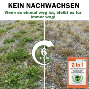 Cvreoz® 2-in-1 Max Power Herbizid – 6-Stunden-Wirkung – Kein Warten mehr