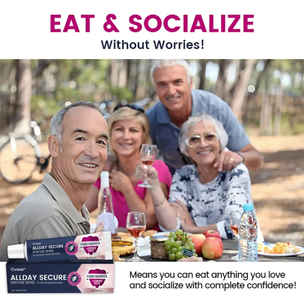 Cvreoz® AllDay Secure Denture Bond