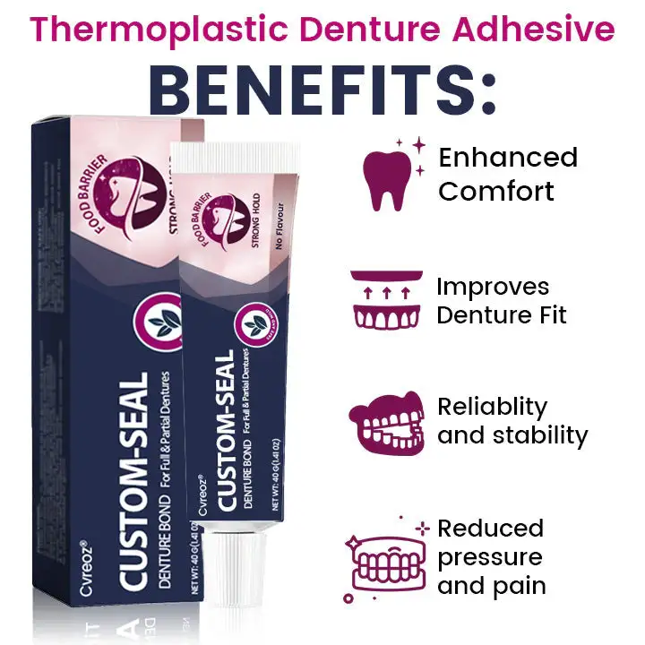 Cvreoz® CUSTOM-SEAL DENTURE BOND