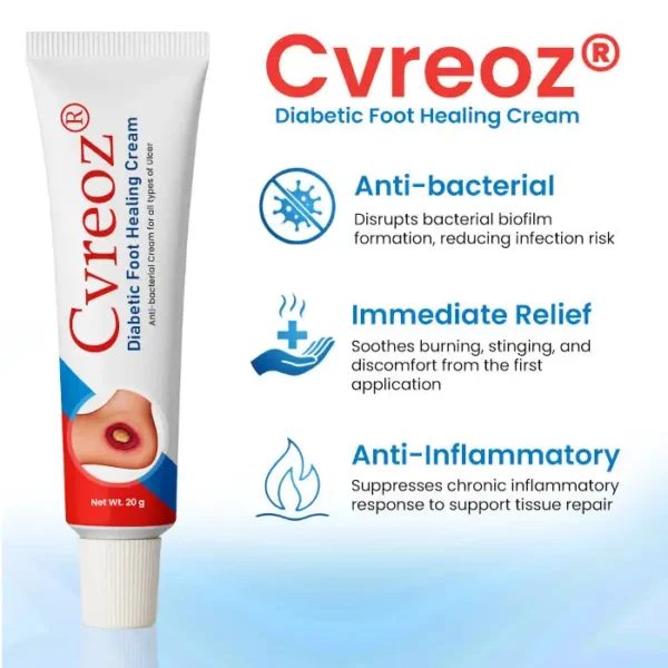 Cvreoz® Diabetic Foot Healing Cream