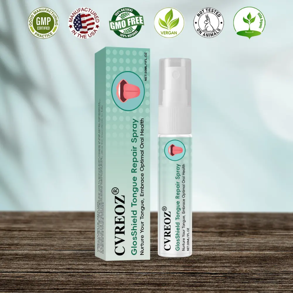 CVREOZ® GlosShield Tongue Repair Spray