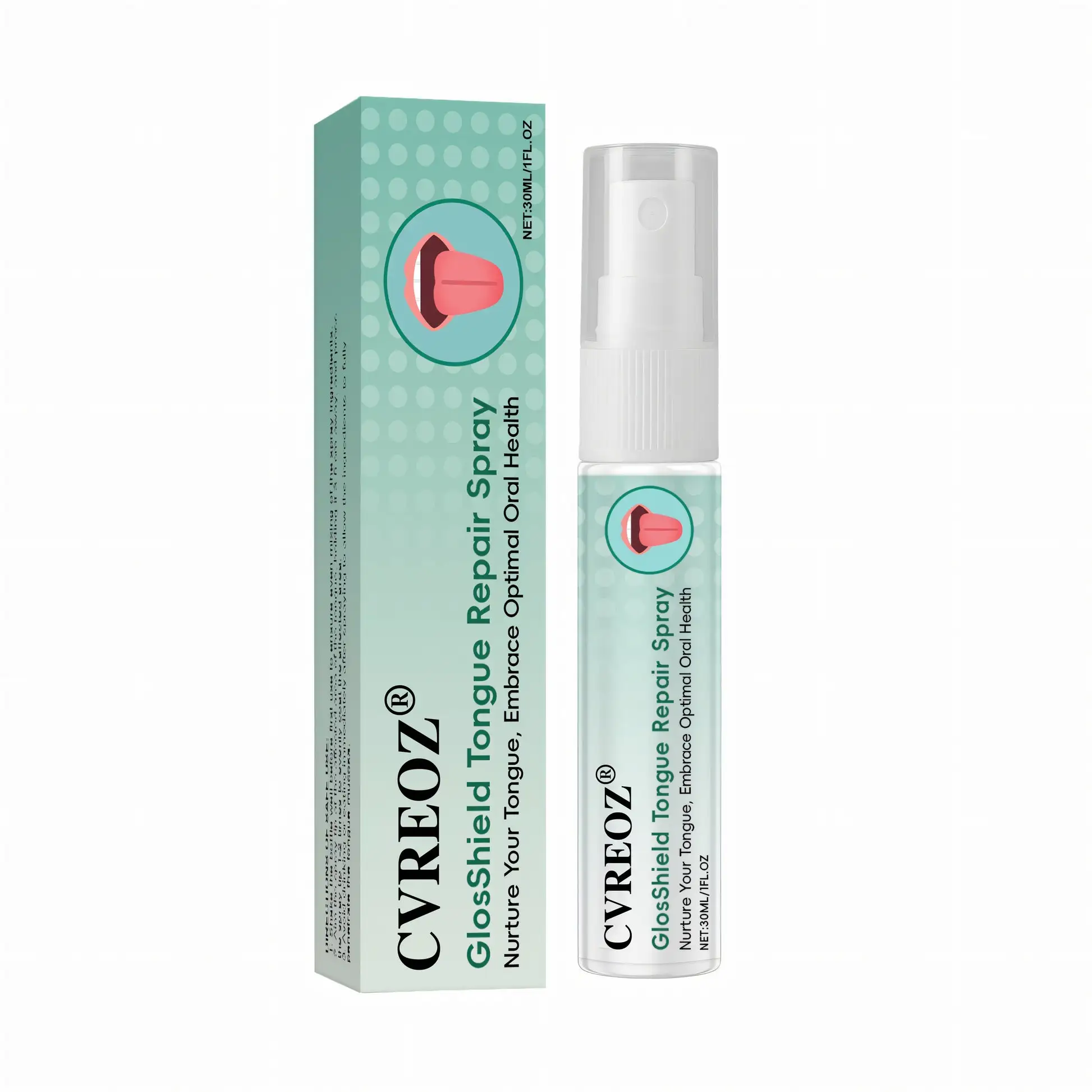 CVREOZ® GlosShield Tongue Repair Spray