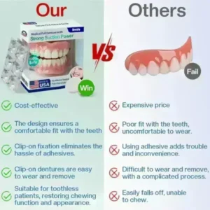 Dresfa® Medical Full Denture with Strong Suction
